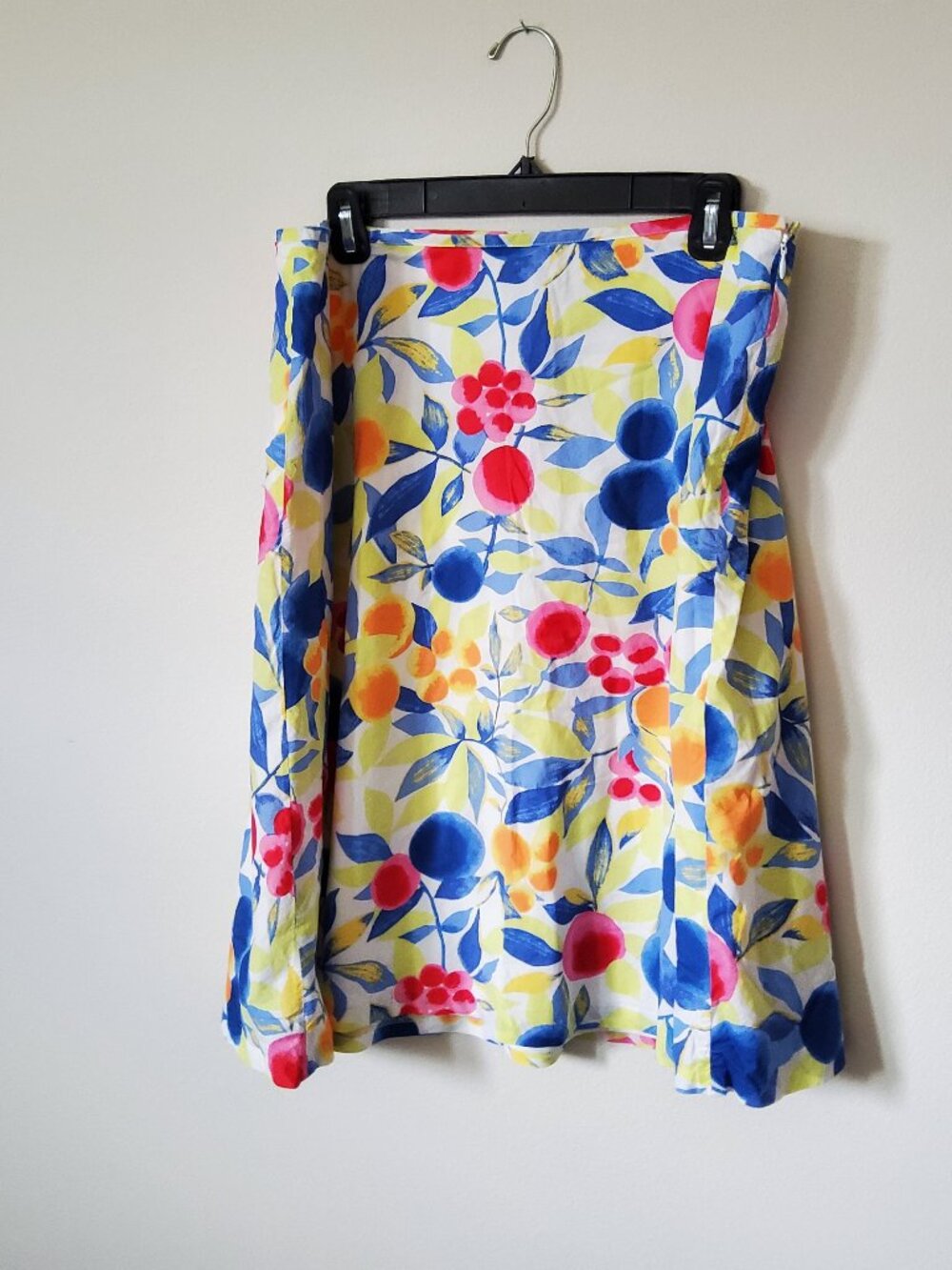 Talbot's Fruit and foliage A-line Skirt Size 14